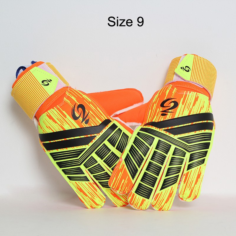 ถุงมือโกล์ว ถุงมือผู้รักษาประตู ถุงมือโกฟุตบอล ถุงมือโก มีให้เลือก ไซส์ วัยรุ่น Goalkeeper Gloves 1 pair Yoimono112（เตรี