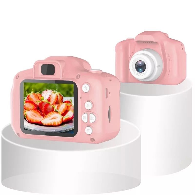 กล้องสามารถถ่ายภาพพิมพ์สีเด็กกล้องของเล่นสามารถถ่ายภาพพิมพ์เด็กการ์ตูนดิจิตอลขนาดเล็ก
