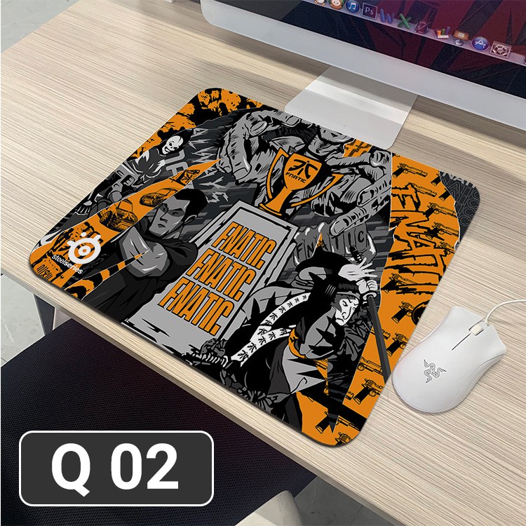 ☁  แผ่นรองเมาส์ Big Size ขนาด 450x400x4MM หลากหลายลาย ( Mouse Pad แผ่นรองเม้าส์ )