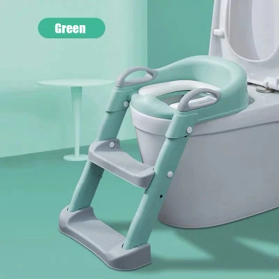 Folding Baby Boy Children's Pot Portable Children's Potty Urinal for Boys with Step Stool Ladder Baby Potty Toilet Training Seat (8)