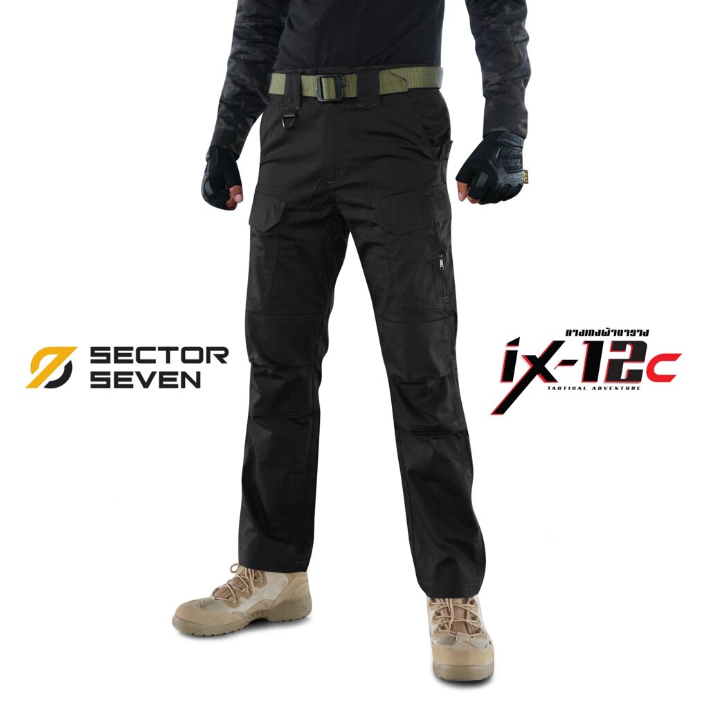 ไทยแลนด์ แทคติคอล กางเกง Sector Seven IX12C ของแท้ 100% ผ้าตาราง กันน้ำ กางเกงยุทธวิธี กางเกงเดินป่า กางเกงทหาร ขายาวผู้ชาย Sector7 Pants Thailand Tactical