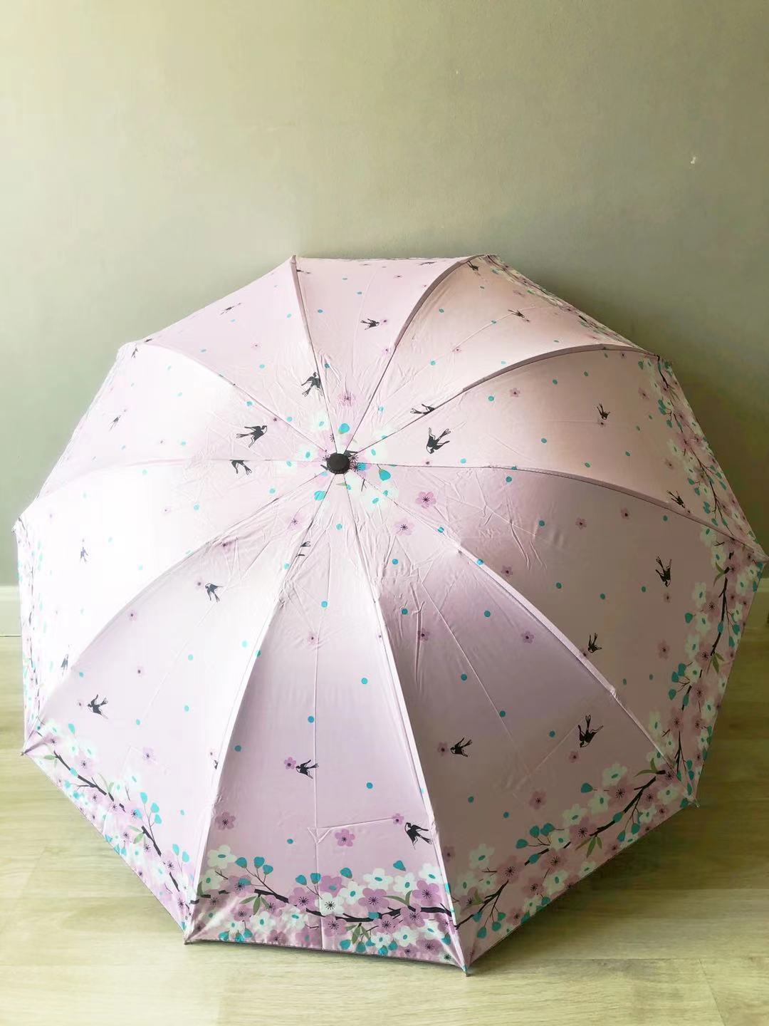 ร่มกันยูวี UV umbrella ร่มพับขนาดใหญ่(ขนาด ไหญ่24นิ้วป้องกันฝน3คน ร่มใหญ่ร่มกันแดดร่มกันฝนร่มกัน (สินค้าพร้อมส่งที่ไทย)