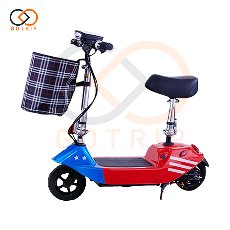 สกูตเตอร์ไฟฟ้า สกู๊ตเตอร์ Electric Scooter สกูตเตอร์อัจฉริยะ พับเก็บได้ รับน้ำหนักได้ถึง 80กก มอเตอร์120W ระยะทาง:10KM