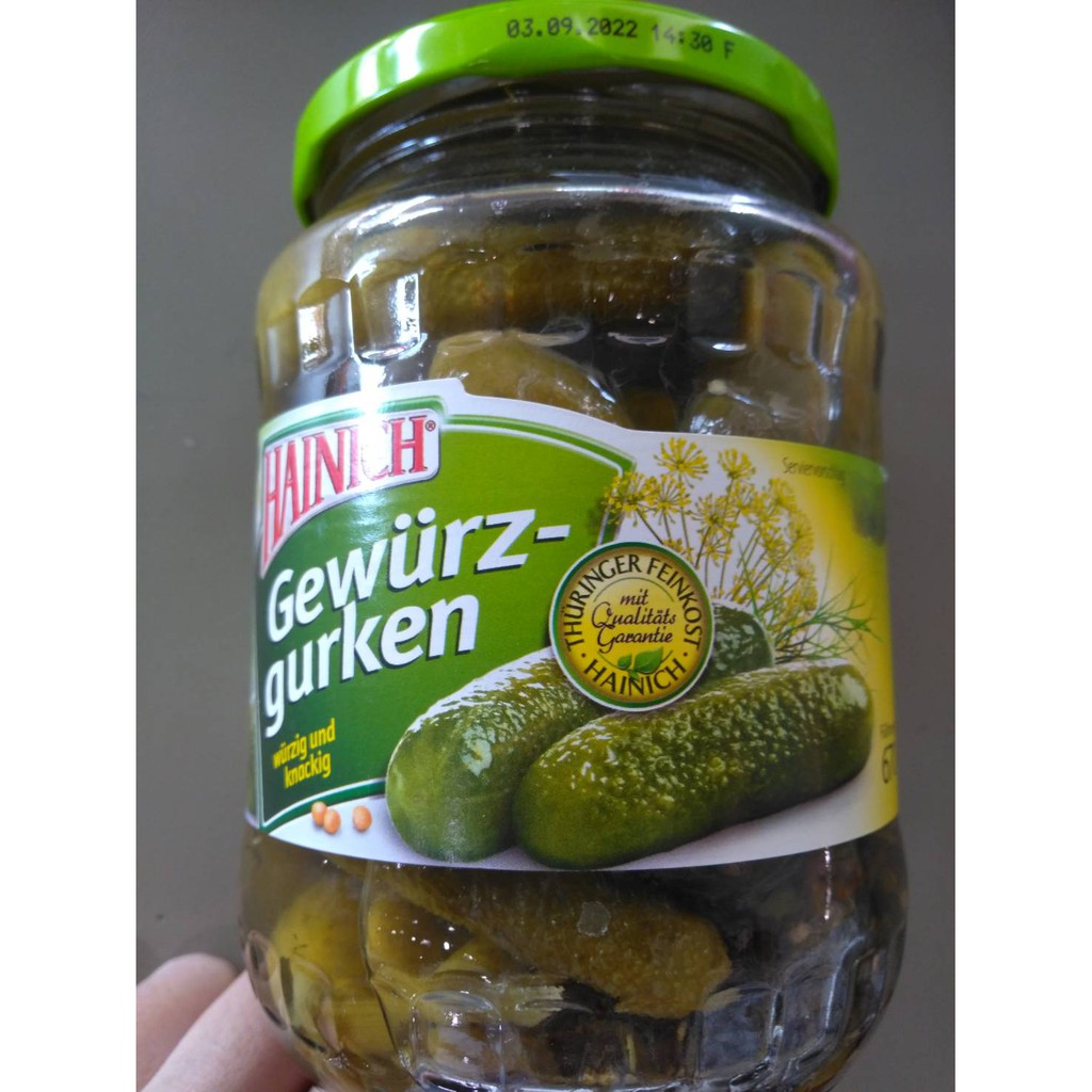 [ลดเฉพาะวันนี้] [] Hainich Gewürzgurken 670 g. Special price JR3 อาหาร ของฝาก ขนม ราคา 818 บาท*ส่งฟรี
