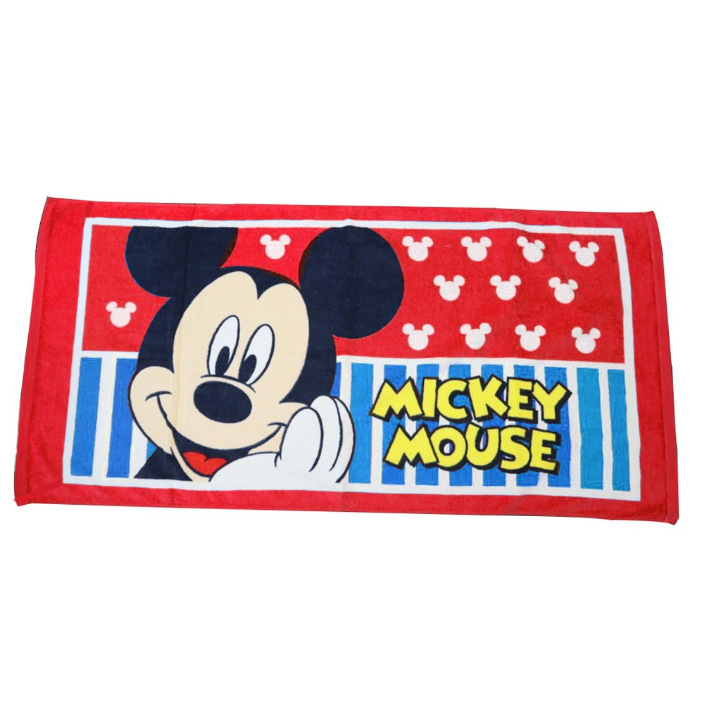 [ลิขสิทธิ์แท้ 15ลาย] COOL PLANET ผ้าเช็ดตัว ผ้าขนหนู Disney ผ้า Cotton 100% 26"x52" 66x132 cm นุ่ม ไม่เป็นขุย HomeHuk