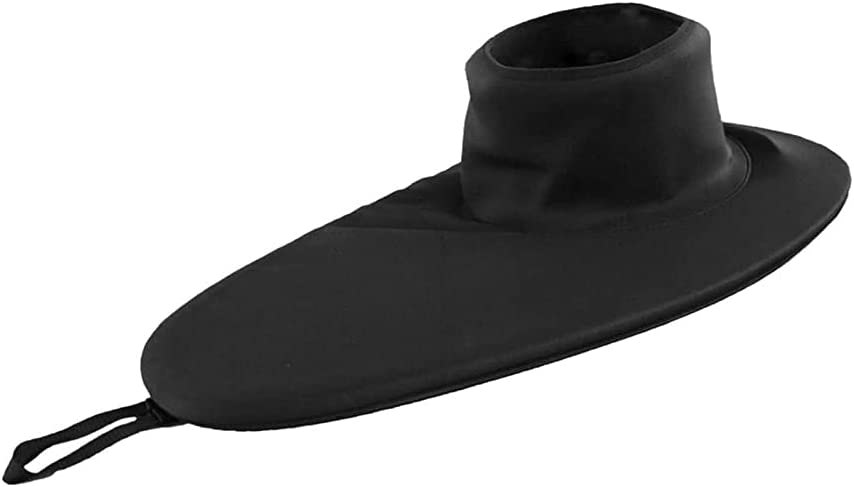Kayak Spray Skirt Waterproof Skirts for pit Kayaks Water Sports Accessory Black