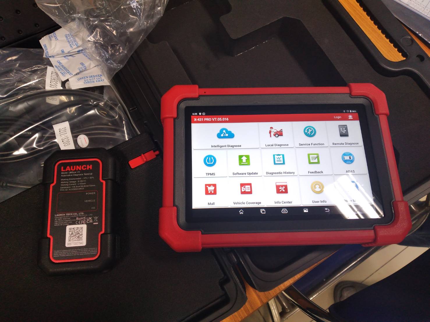 x431 pro v 5.0 เครื่องสแกน x431 pro v 5.0 เครื่องแท้จากบริษัทลอนซ์ ราคา 39,420 บาท*ส่งฟรี