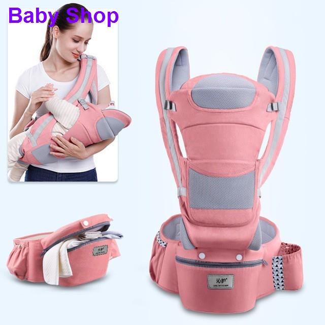 ∈❁  ใหม่กระเป๋าอุ้มเด็กอุปกรณ์รับน้ำหนักทารกที่เหมาะกับสรีระ Coat Baby Carrier Hip Seat Carrier (รุ่น BF38)