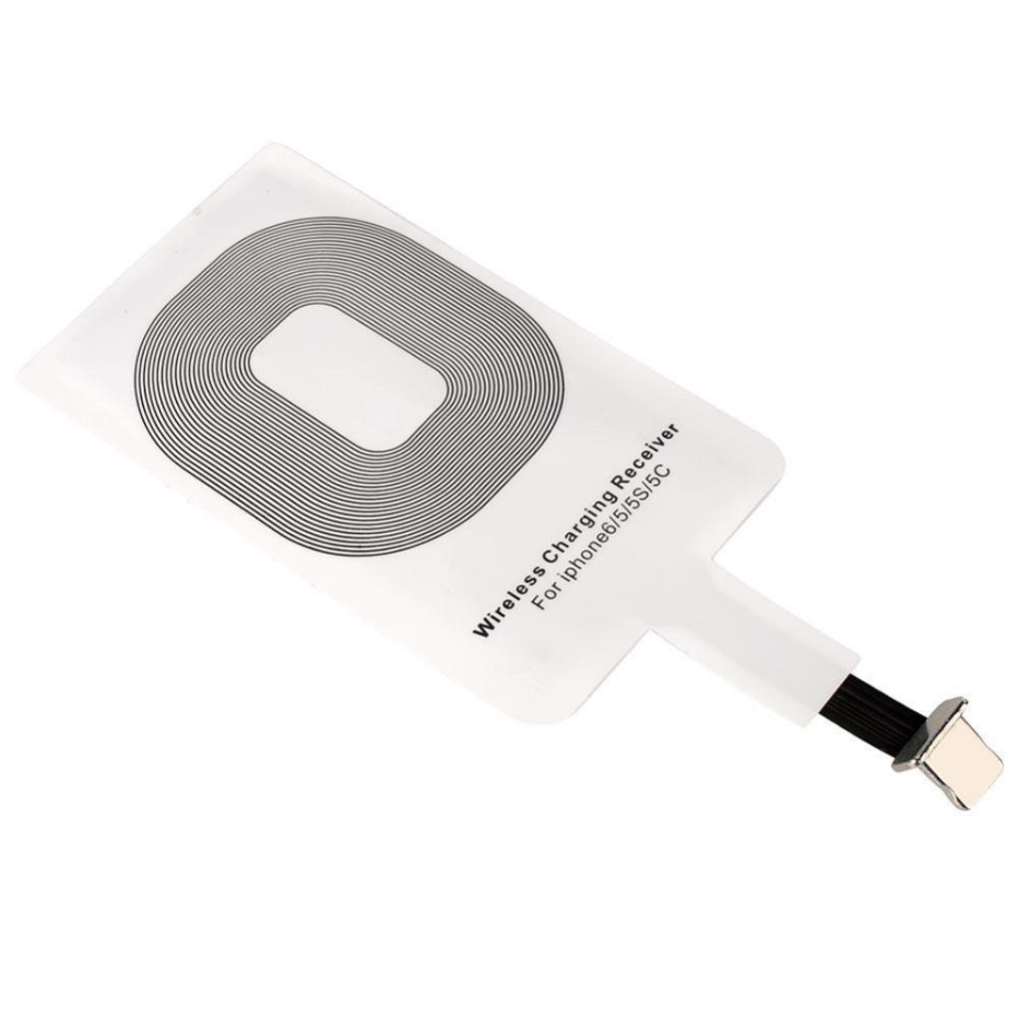 Wireless Charger Receiver แผ่นรับสัญญาณชาร์จไร้สาย Micro USB / iPhone