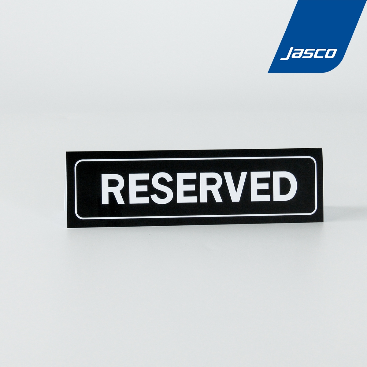 ป้ายจองโต๊ะ พับได้ ก5 x 18 ซม พลาสติก Reserved sign ราคา 27 บาท*ส่งฟรี