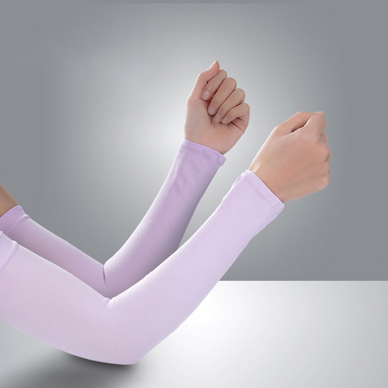 ปลอกแขน ปลอกแขนกันUV ปลอกแขนกันแดด กันแสง UV แบบสวมนิ้วนิ่มลื่นมาก มี 6 สี（184）