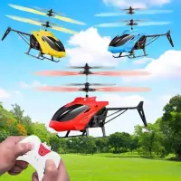 เครื่องบินของเล่น ของเล่นติดปีก คอปเตอร์ Helicopter toy เซ็นเซอร์อัจฉริยะ บังคับการบินอัตโนมัติ
