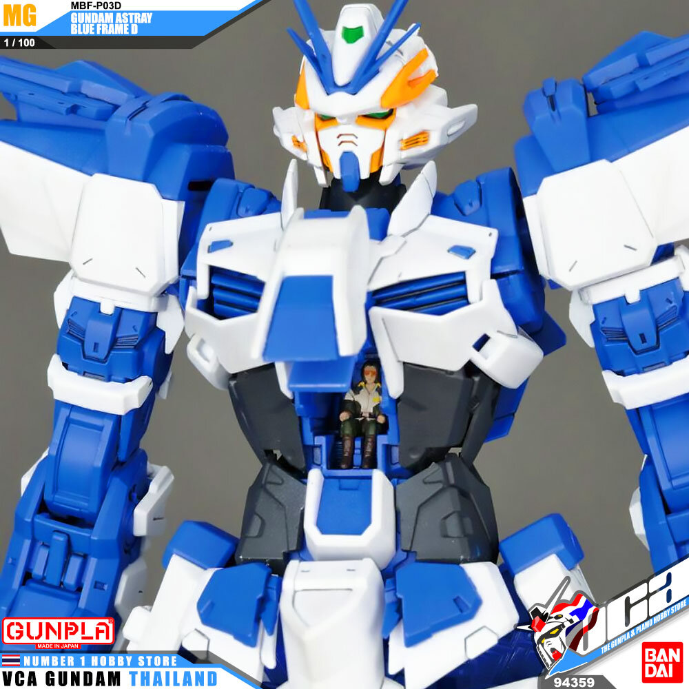 BANDAI GUNPLA MASTER GRADE MG 1/100 GUNDAM ASTRAY BLUE FRAME D โมเดล กันดั้ม กันพลา VCA GUNDAM