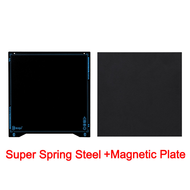BIQU SSS B1 Super Spring Steel Sheet Magnetic Heat Bed 235*235*0.3mm Square Flex Plate For B1 3D Printer Heatbed Platform