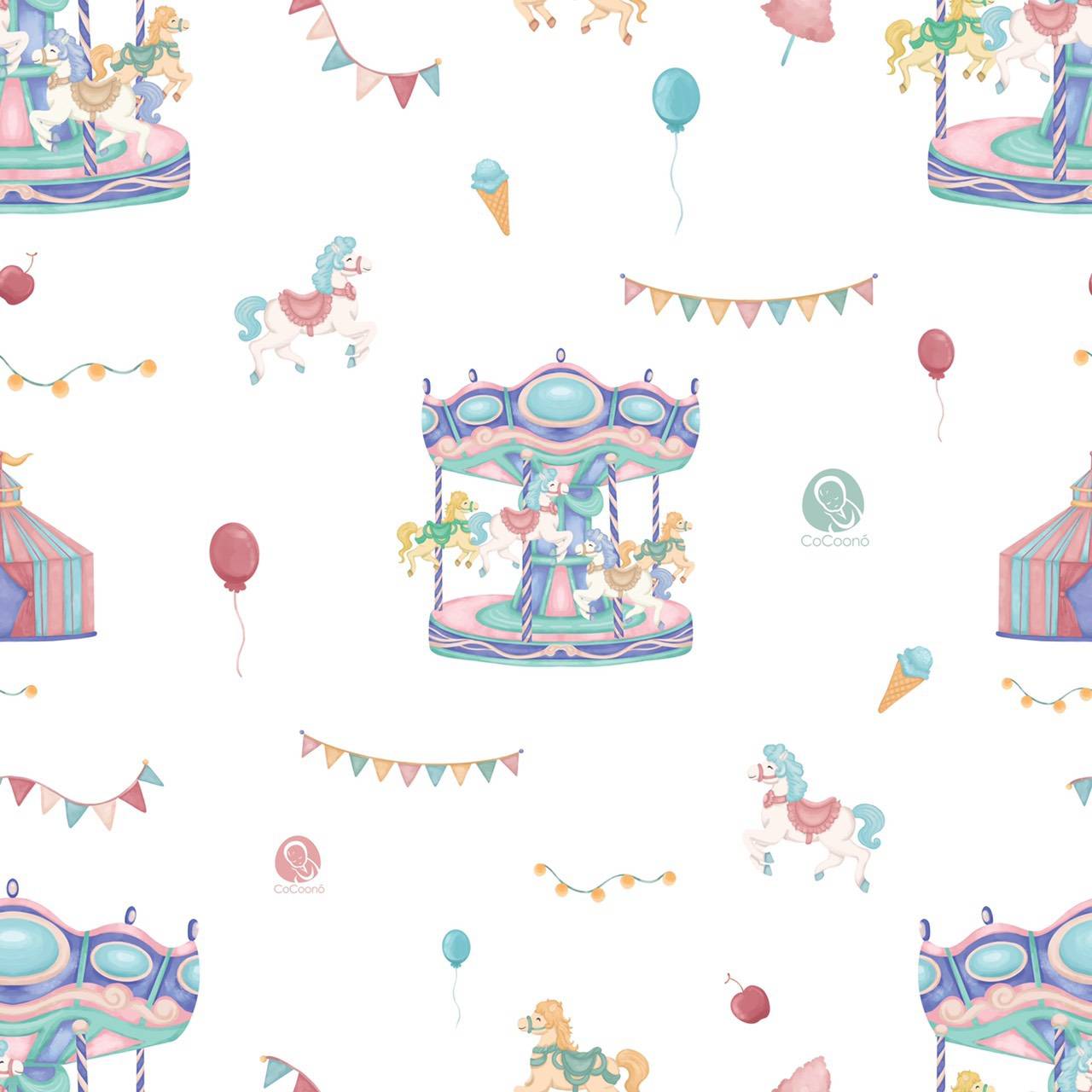 CoCoonest Duo set (ที่นอนกันตกเด็กเเรกเกิด+ผ้าห่ม)