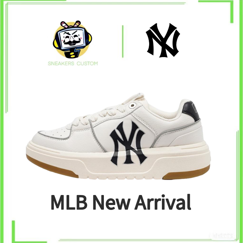 MLB รองเท้าผ้าใบ Unisex รุ่น 3ASXCA12N 50IVS - สีขาวงาช้าง ราคา 6,720 บาท*ส่งฟรี
