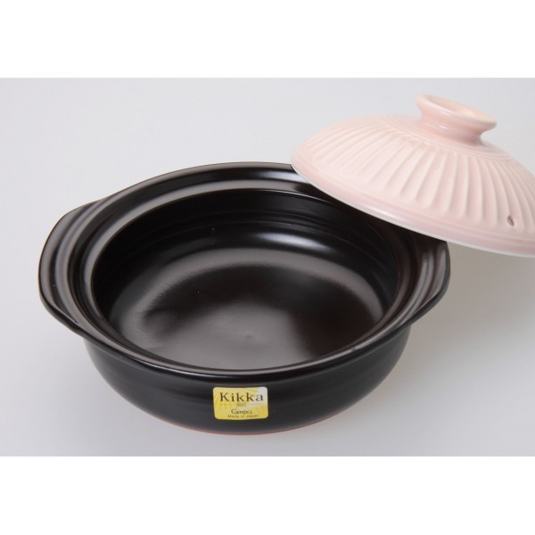 Twin Fish Japanese clay pot 0.85 liter Kikka193-0611 6go (Pink) ราคา 1,320 บาท*ส่งฟรี