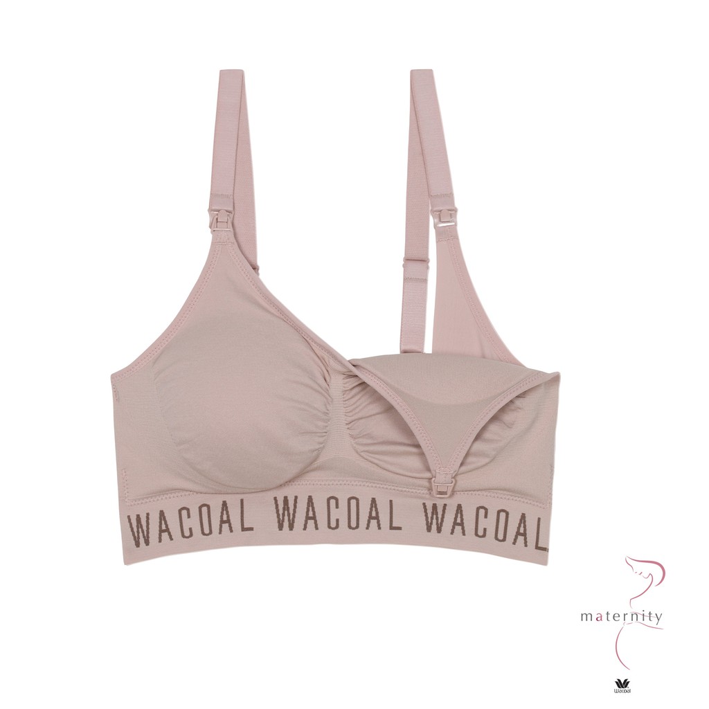 Wacoal Maternity Bra บราให้นมบุตร รุ่น WM9660 สีเบจ (BE)