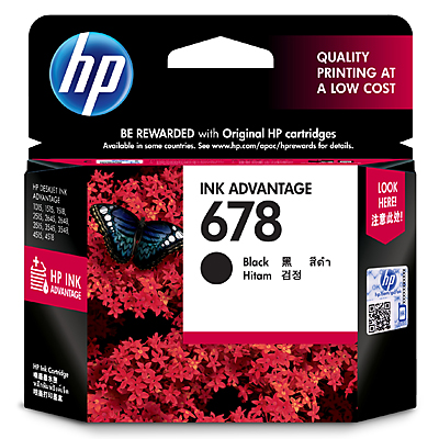 ตลับหมึกแท้ HP 678 Original Ink Advantage Cartridgeสามารถออกใบกำกับภาษีได้