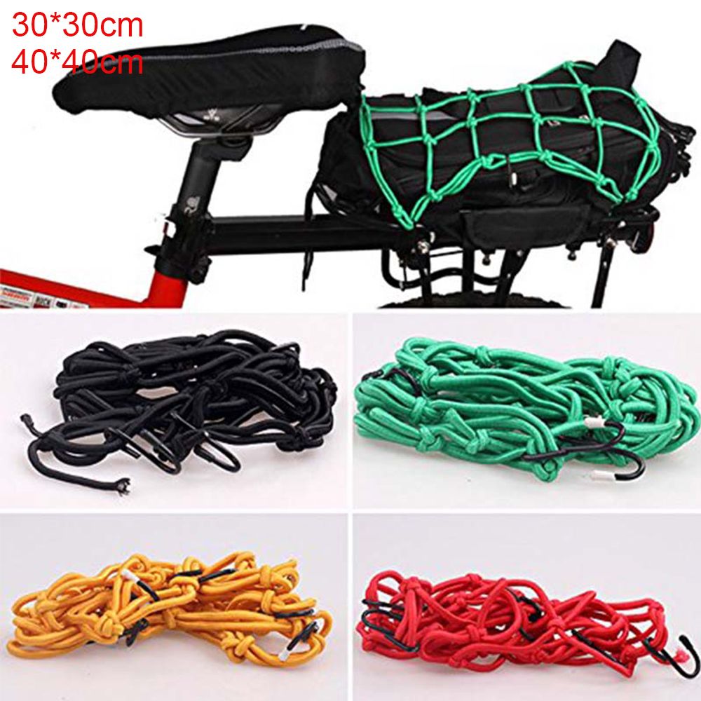 THEISM PERSECUTE64TH2 3030cm/4040cm Durable Tank Protection Hooks 5 colors Rope Pocket Cargo Mesh Helmet Net Motorcycle Equipment