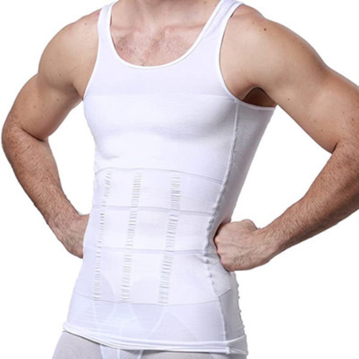 Men toning vest slim n lift TV shopping waist internal garment TV accept under heart five colours