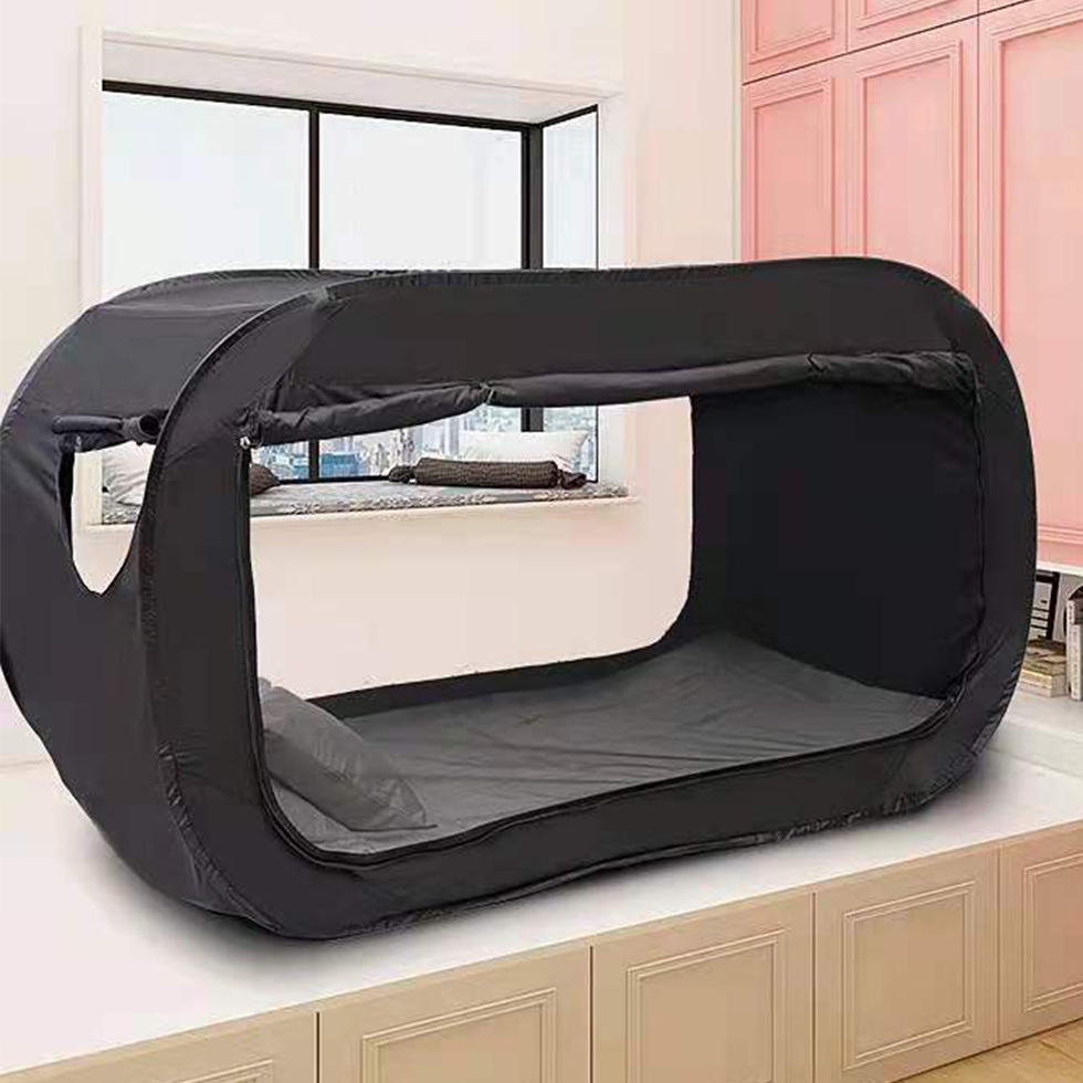 เต็นท์นอน เต็นท์พับได้ สำหรับนอน 2 คน มีมุ้งในตัว ขนาดเต็นท์พับได้200x100x116 cm. พับแล้ว เหลือขนาด 70 x 70 cm. หนัก 3.63 kg.