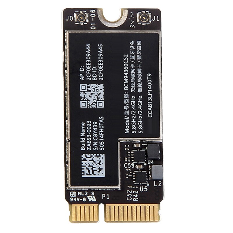 BCM94360CS2 Wireless Wifi Card Bluetooth 4.0 802.11Ac Hackintosh MacOS for