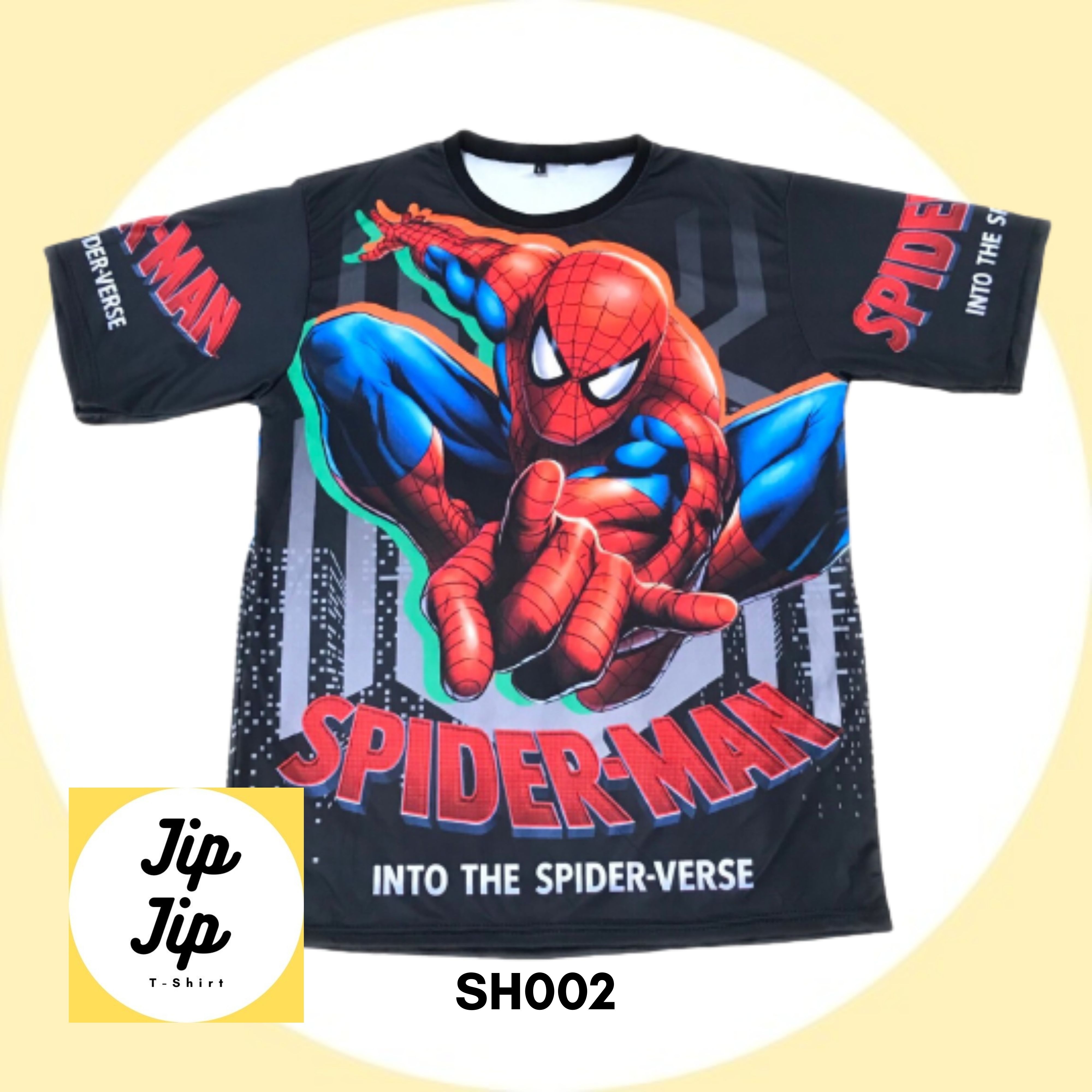 ?JIPJIP?เสื้อยืด ราคาถูก [มีเก็บเงินปลายทาง] ลาย การ์ตูน Super Hero MARVEL Avenger Street SS M L XL คอกลม Oversize เเขนสั้น T-Shirt