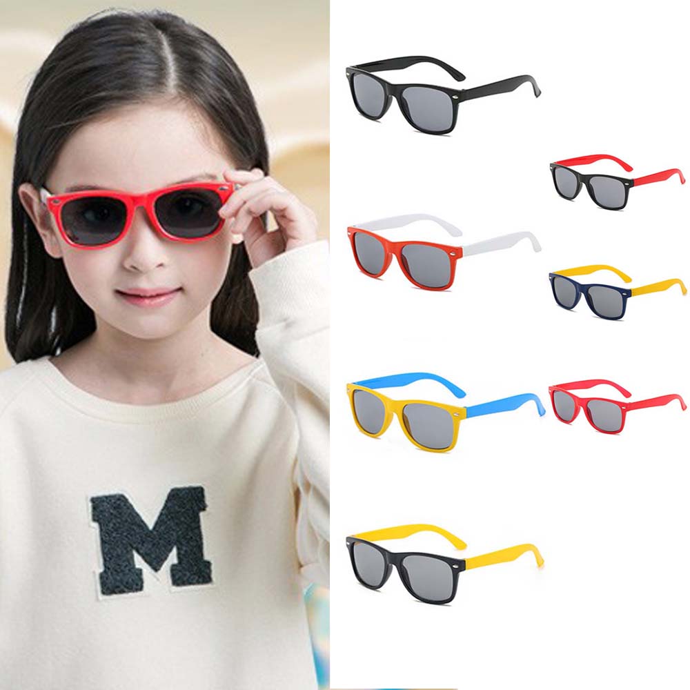 MICRGY แฟชั่นผู้หญิง Retro Anti-UV เด็กแว่นกันแดดโพลาไรซ์สแควร์แว่นตาแว่นตากันแดด