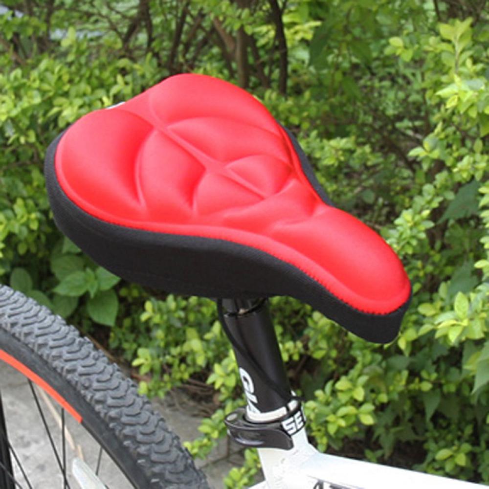 N73VHRHM Travel Soft Comfortable Outdoor Bike Seat Pad Gel Cushion Cycling Silicone Saddle Cover