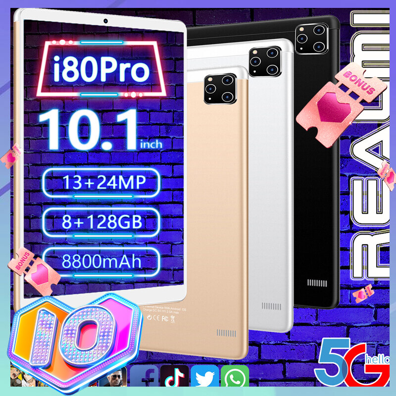 Realmi Thailand Store ?? แท็บเล็ตโทรได้5g แท็บเล็ตโทรได้ 2022 Tablet pc แท็บเล็ตโทรได้ 10.1 นิ้ว รองรับภาษาไทย 2 ซิม หน่วยประมวลผล 8-core Ram8GB + Rom256GB รองรับการโ แท็บเล็ตถูกๆ เรียนรู้คอมพิวเตอร์ Tablet แท็บเล็ตใหม่ แท็บแล็ต แท็บเล็ตราคาถูก