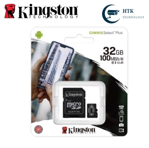 ภาพหน้าปกสินค้าเมมโมรี่การ์ด MicroSD kingston 32G 100M ที่เกี่ยวข้อง