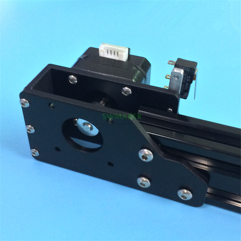 Upgrade Aluminum adjustable Y-axis belt tensioner with Motor bracket holder for 2040 Aluminum Profile 3D printer parts