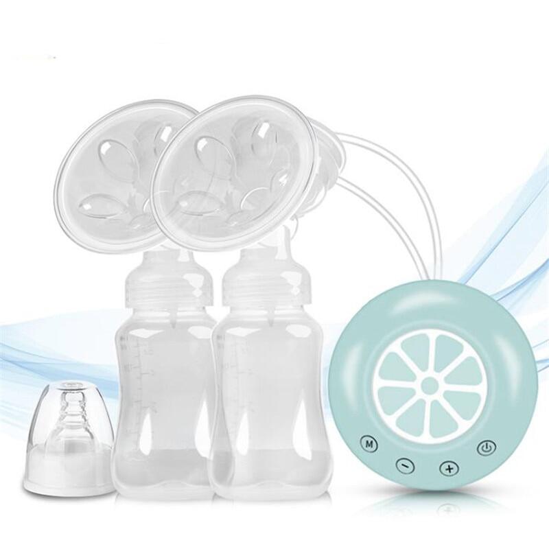 ZZOOI Double Electric Breast Pump Intelligent Automatic Baby Bottle Breast