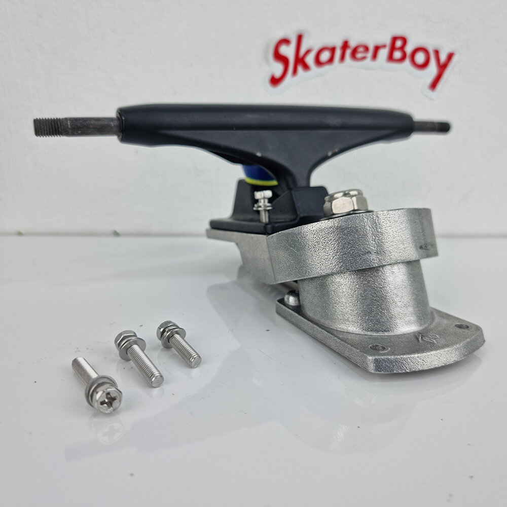 [?พร้อมส่ง]?น็อตพร้อมแหวนกันคลาย ยึด Adapter surf truck ยาว 20-30mm stainless steel ไม่เป็นสนิม smoothstar, rare ant, geele