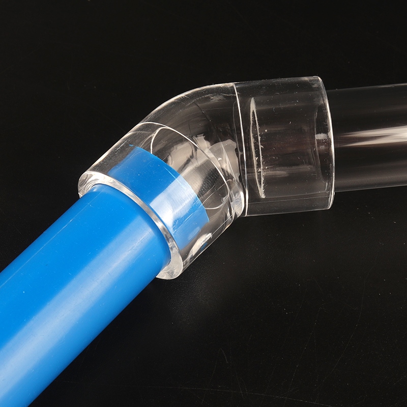 Plexiglass Water Supply Tube Clear Acrylic Pipe Fittings 1pc 20mm