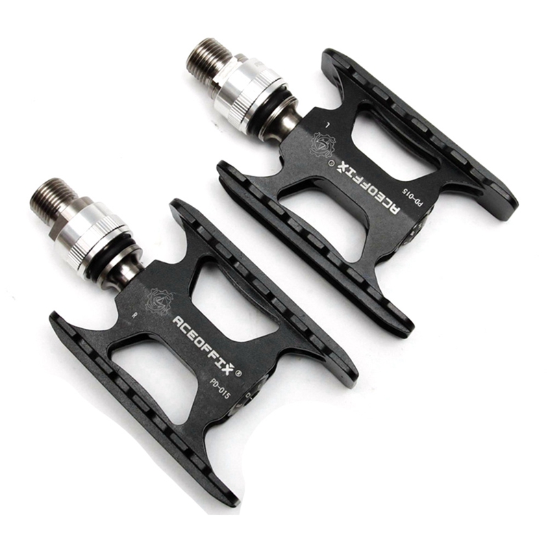 Aceoffix PD15 Ultralight Aluminum Alloy Pedal for Brompton Pedal Mks Quick Release Adaptors Oil-Resistant and Dustproof