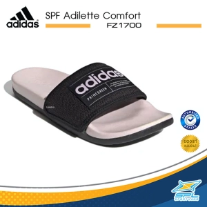 ภาพหน้าปกสินค้าAdidas อาดิดาส รองเท้าแตะ รองเท้าแตะพื้นนิ่ม รองเท้าแตะแบบสวม  SPF Adilette Comfort FZ1700 / FZ1701 (1300) ซึ่งคุณอาจชอบสินค้านี้