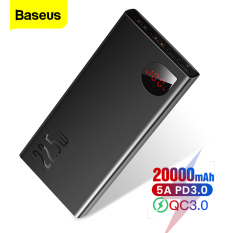 Sạc dự phòng BASEUS 22.5W 65W 20000mAh Sạc nhanh PD QC3.0 FCP Dành cho iPhone 14 13 Pro Max 12 11 Redmi HUAWEI Samsung Xiaomi