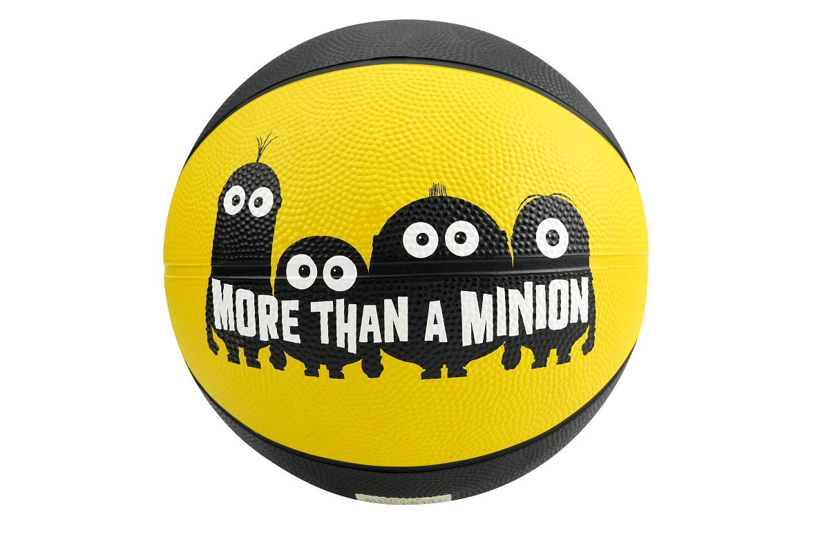 Mesuca Minions Rubber Basketball - Ghost เมซูก้า มินเนี่ยน บาสเก็ตบอล เบอร์5 ลูกบอล ลูกบาส XAA978-1 ราคา 420 บาท*ส่งฟรี