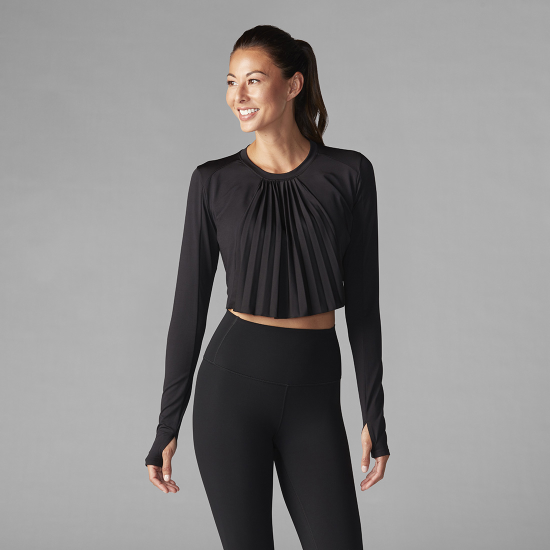 Tavi Noir Pleated Long Sleeve