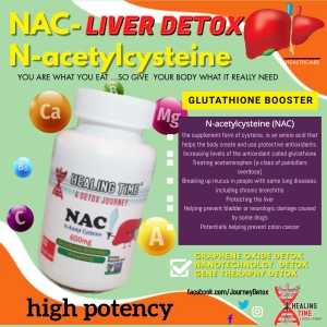 สินค้า NAC N-acetylcysteine  600mg - 60 veg cap- cysteine -antioxidant -anti bacterial-anti parasite- graphene oxide detox -elimination of mucus -heavy metal detox-iron absorbtion
