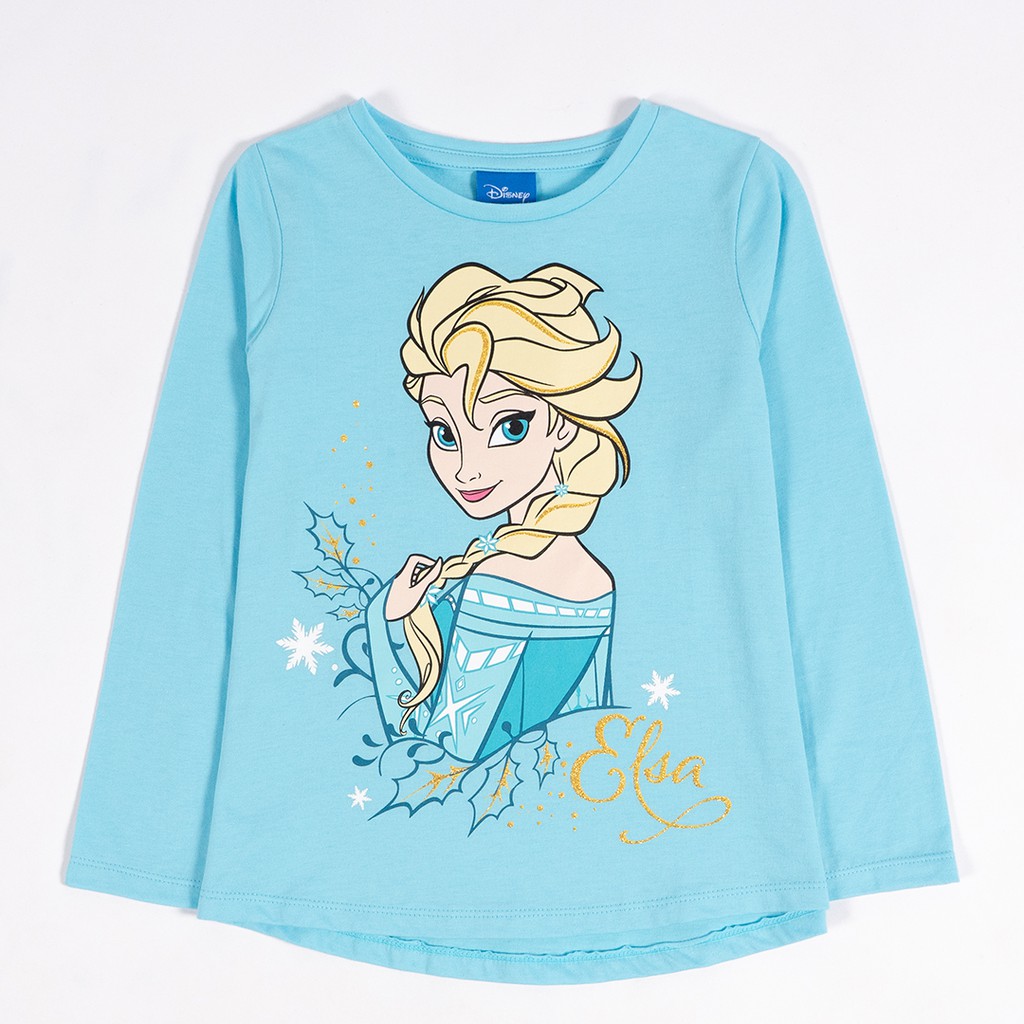 Frozen T Shirt - Elsa เสื้อเด็กผู้หญิง โฟรเซ่นเอลซ่า