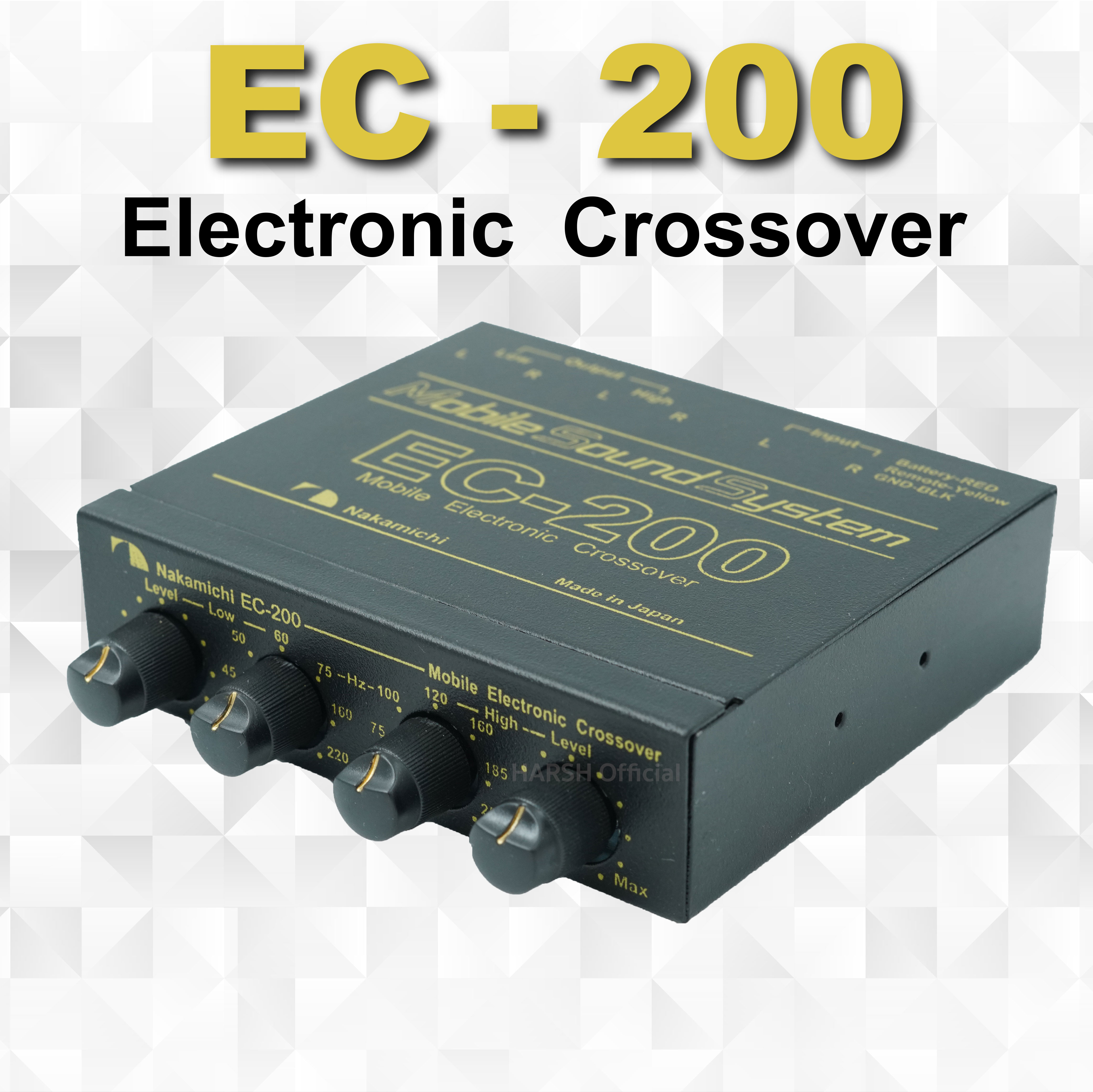 NAKAMICHI, EC-200, ครอสโอเวอร์, CROSSOVER , Mobile Cross Over