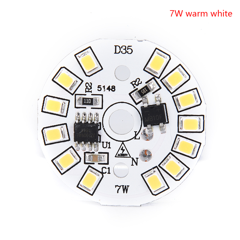 New Arrived On Tuesday Bóng Đèn LED Đèn Miếng Vá Tấm SMD Mô-đun Tròn Tấm Nguồn Sáng Cho Bóng Đèn