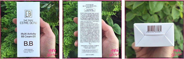 Date 2025 - Kem Lót Trang Điểm 4 Trong 1 Cream Multi Activity BB Cream EX The Pure Esthe Beau 50g