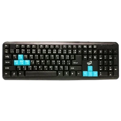 Primaxx คีย์บอร์ด Keyboard Usb รุ่น WS-KB-502 คีย์บอร์ดปุ่มยาง กันน้ำได้ (1)