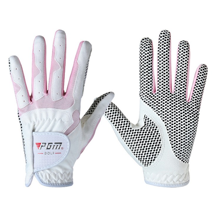 PGM LADY GOLF GLOVE ถุงมือกอล์ฟสำหรับผู้หญิง 1คู่ (มีให้เลือก 4สี) (ST018)