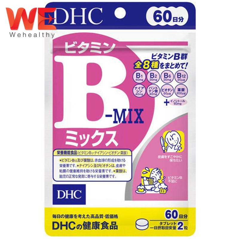 ภาพหน้าปกสินค้าDHC Vitamin B-Mix (60วัน) วิตามินบีรวม (1 ซอง) จากร้าน wehealthy บน Lazada