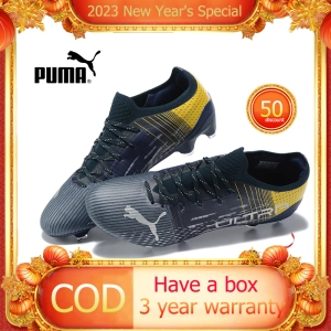 ภาพหน้าปกสินค้า【รับประกัน 3 ปี】Puma Ultra 1.3 FG/สีน้ำเงิน Men\'s รองเท้าฟุตซอล - The Same Style In The Mall-Football Boots-Have a box ซึ่งคุณอาจชอบสินค้านี้